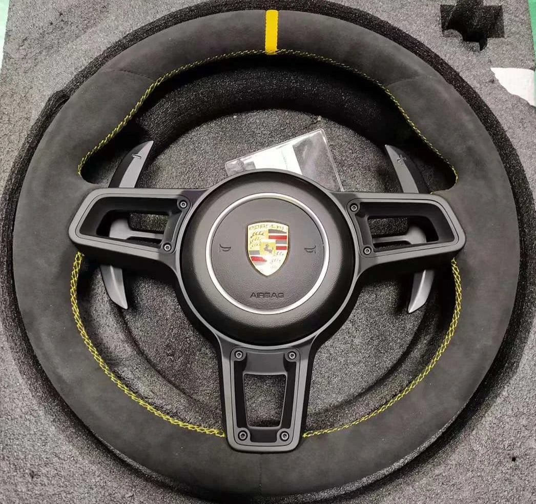 Volante Porsche – Alcántara Negra