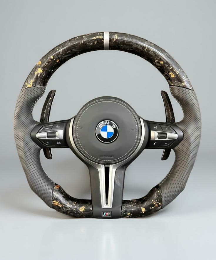 Volante BMW M – Carbono Forjado Oro