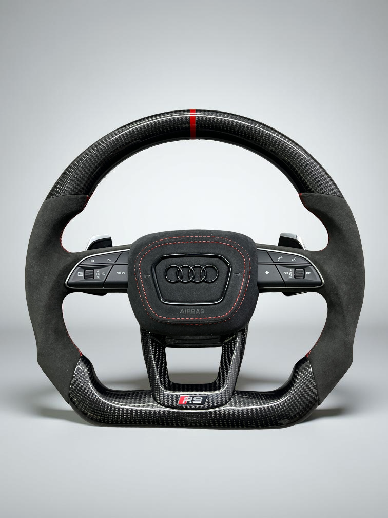 Volante Audi RS – Carbono y Alcántara