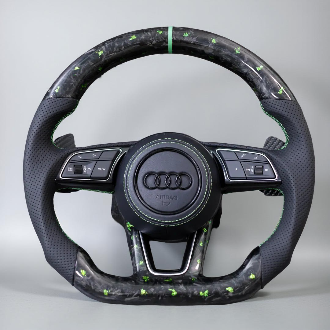 Volante Audi – Carbono Forjado Verde