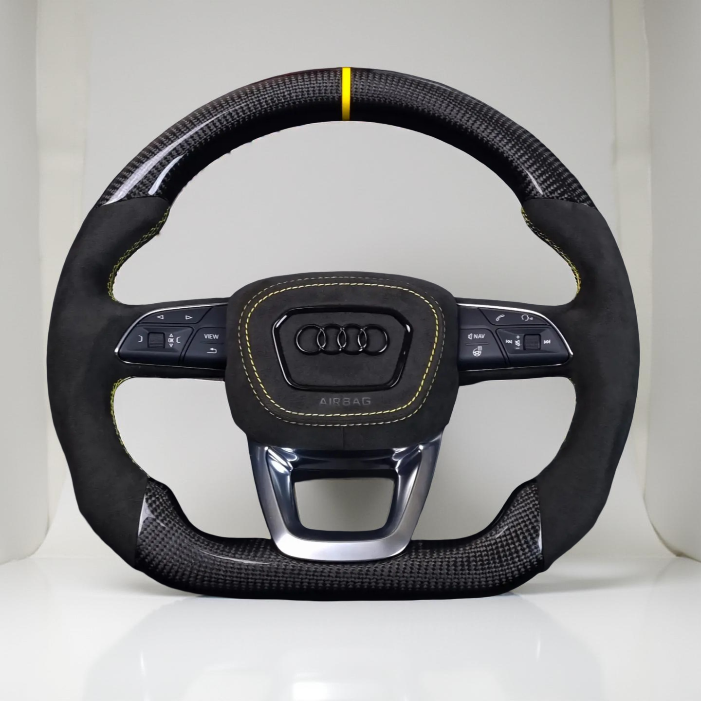 Volante Audi S line – Carbono Alcántara