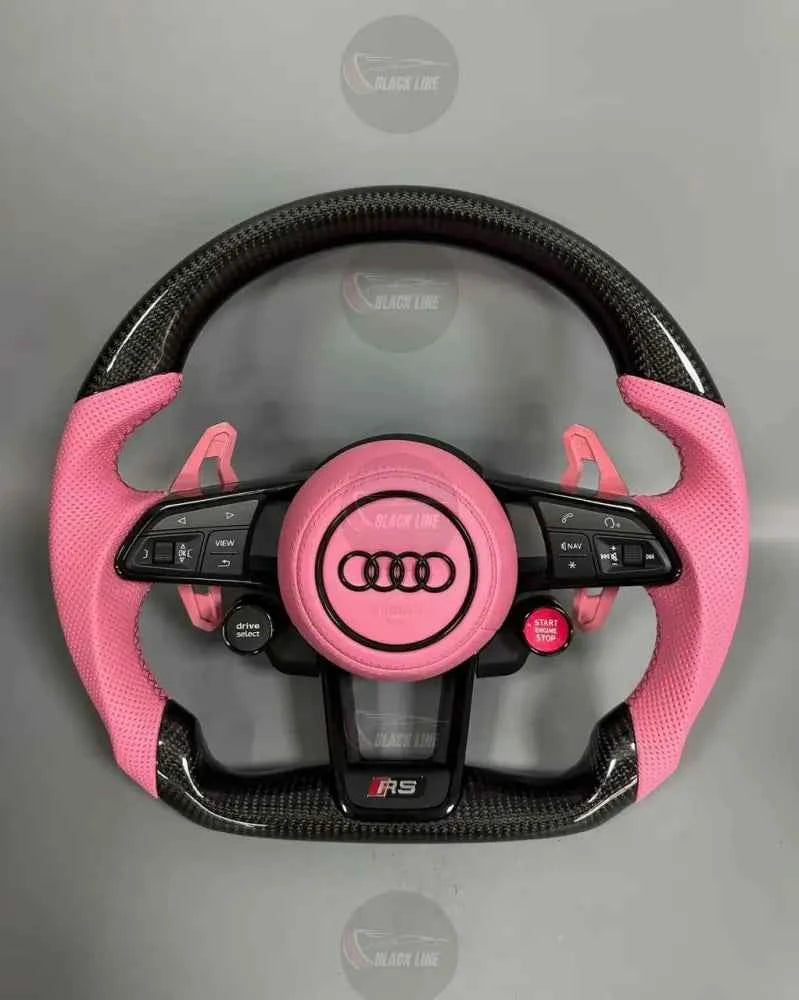 Configurador de Volantes Personalizados Audi | Audi A3, S3, RS3, A4, S4, RS4, A5, S5, RS5, A6, S6, RS6, A7, S7, RS7, Q3, RSQ3, Q5, SQ5, Q7, SQ7, Q8, RSQ8...