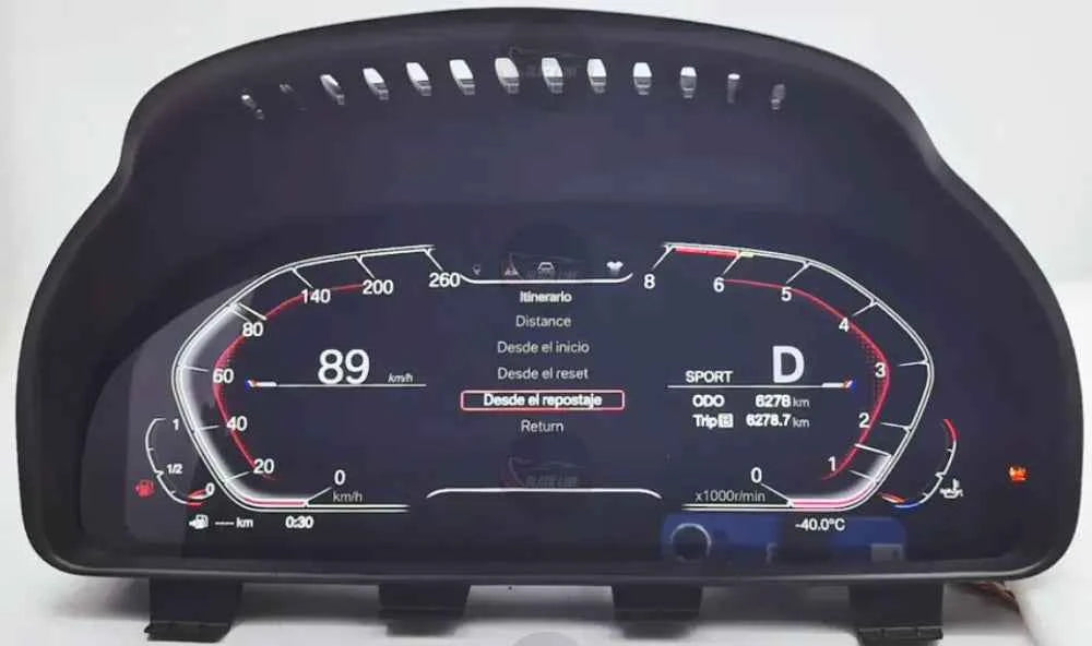 Cuadro Digital LCD para BMW F10, F07, Serie 6, Serie 7, X3, X4, X5 y X6