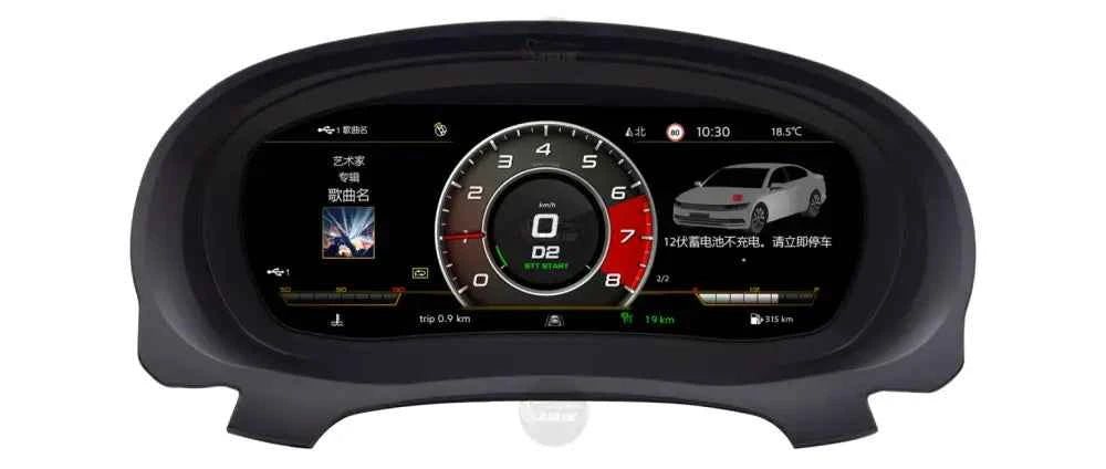 Cuadro Digital LCD para Volkswagen Golf 6 y Sharan