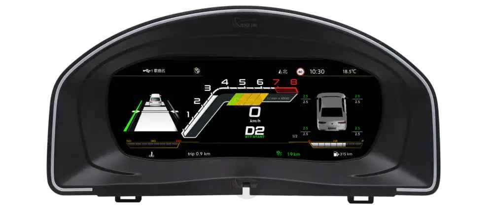Cuadro Digital LCD para Volkswagen Scirocco 2009-2016