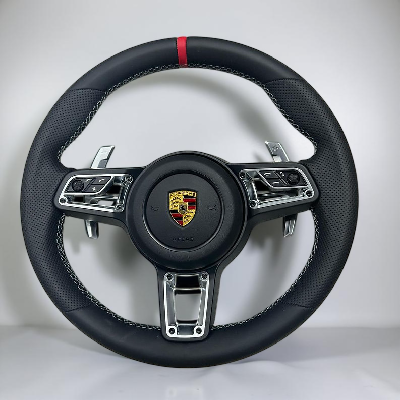 Volante Porsche – Cuero Perforado