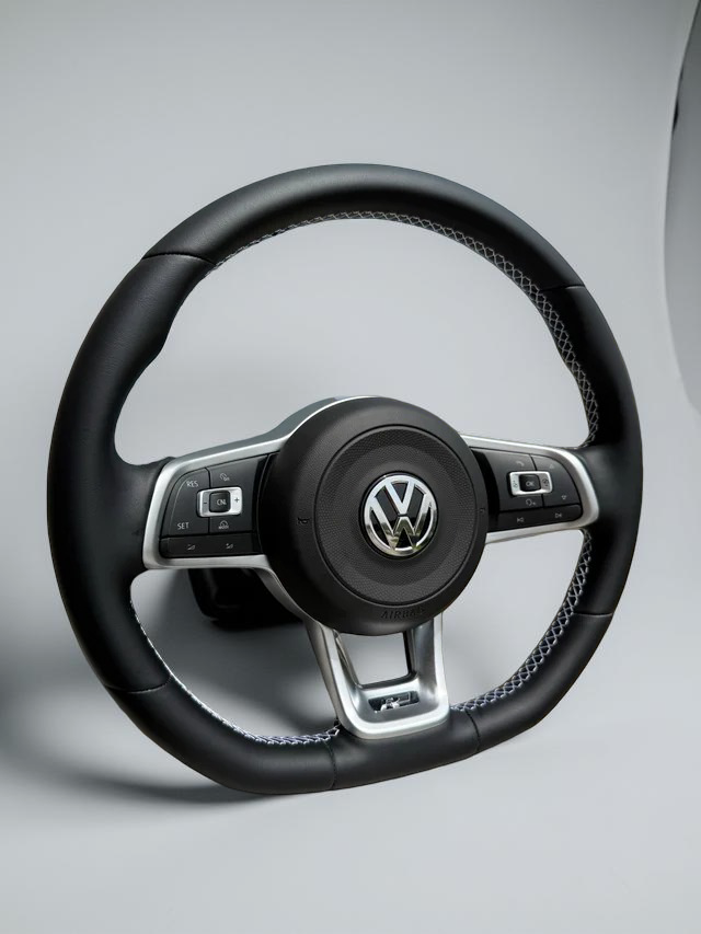 Volante Volkswagen R – Cuero Negro