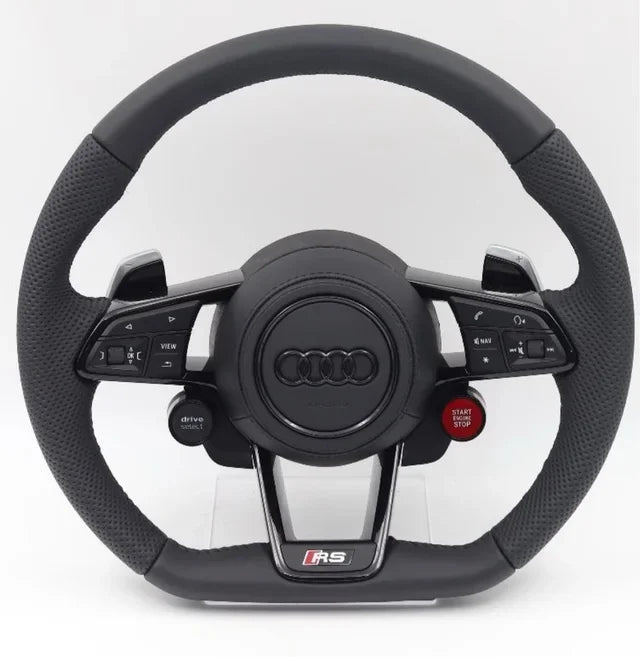 Volante Audi RS – Cuero Microperforado - BlackLine Custom