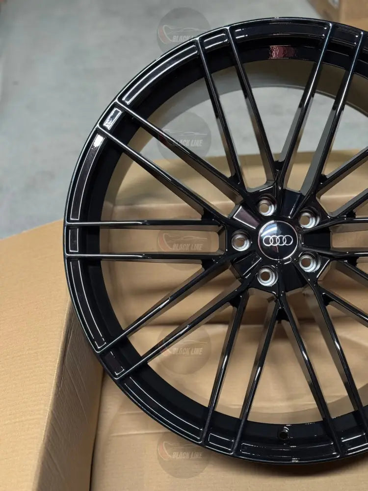 Llantas Deportivas Estilo Audi Multirradio Fino – Negro