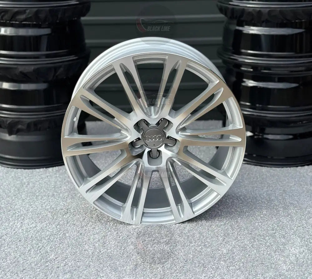 Llantas Deportivas Estilo Audi Multirradio Fino – Plata