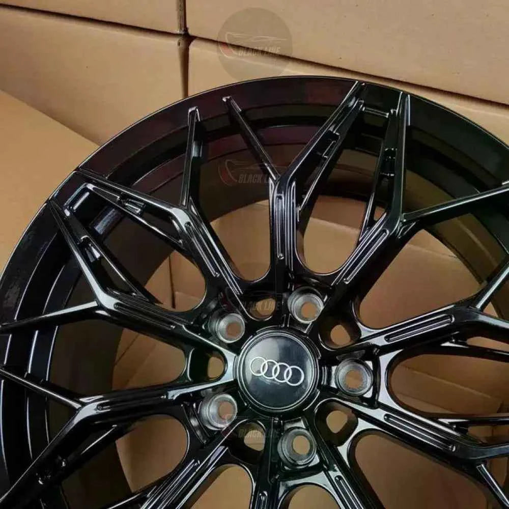 Llantas Deportivas Estilo Audi Multirradio Ramificado – Negro