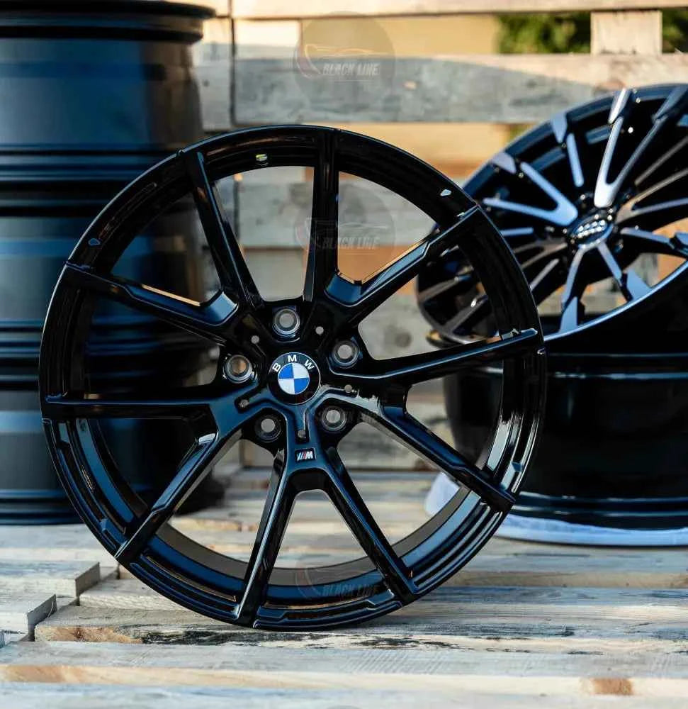 Llantas Deportivas Estilo BMW de Cinco Radios Dobles – Negro