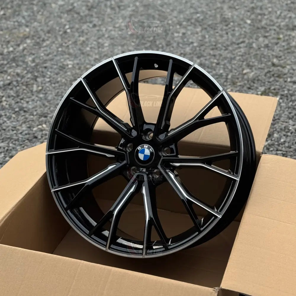 Llantas Deportivas Estilo BMW de Cinco Radios Dobles – Negro