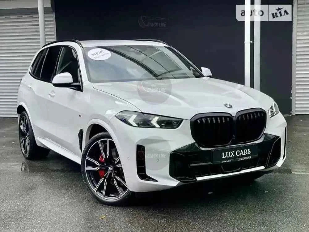 Llantas Deportivas Estilo BMW de Cinco Radios Dobles – Negro y Plata