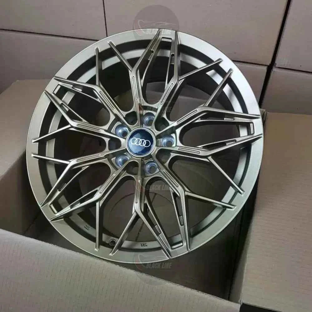 Llantas Deportivas Estilo BMW de Multirradio Geométrico – Gris Grafito