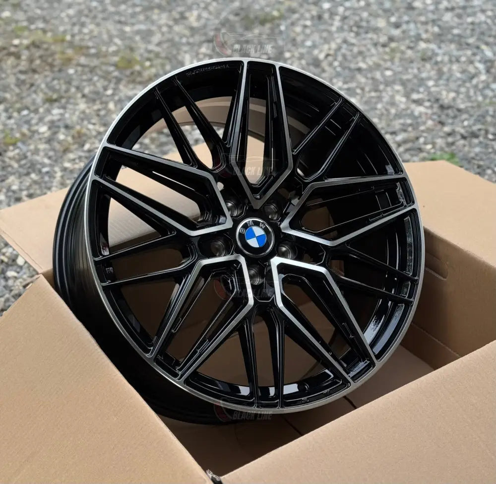 Llantas Deportivas Estilo BMW Multirradio Ramificado – Negro