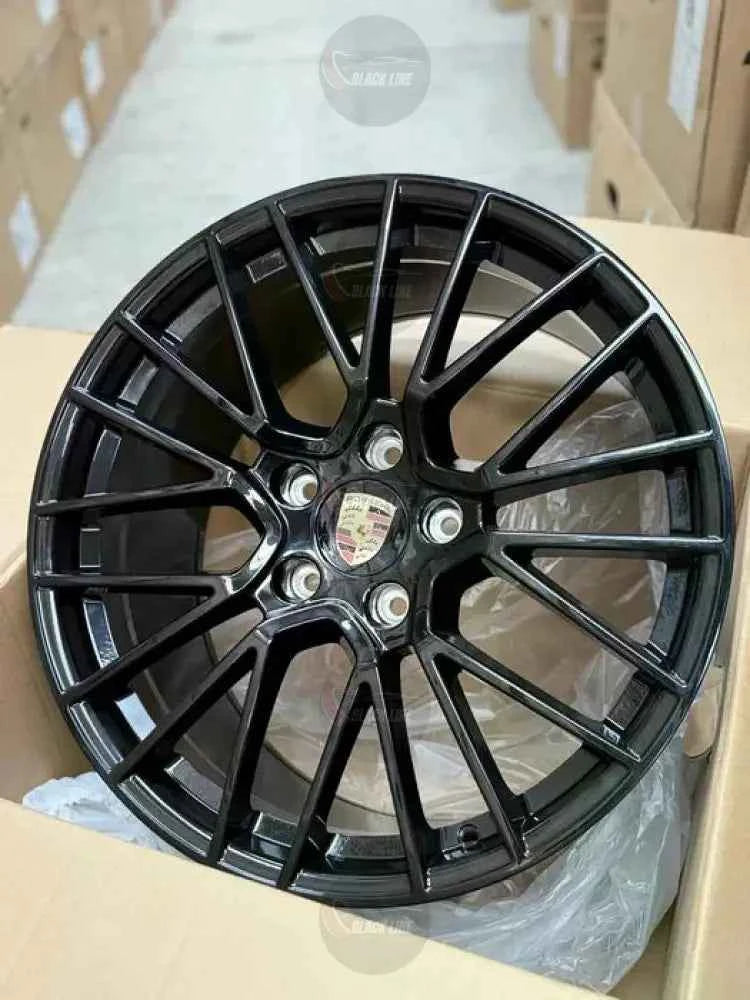 Llantas Deportivas Estilo Porsche Multirradio Fino – Negro