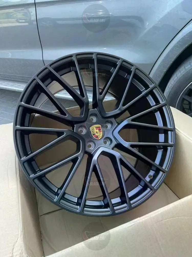 Llantas Deportivas Estilo Porsche Multirradio Fino – Negro