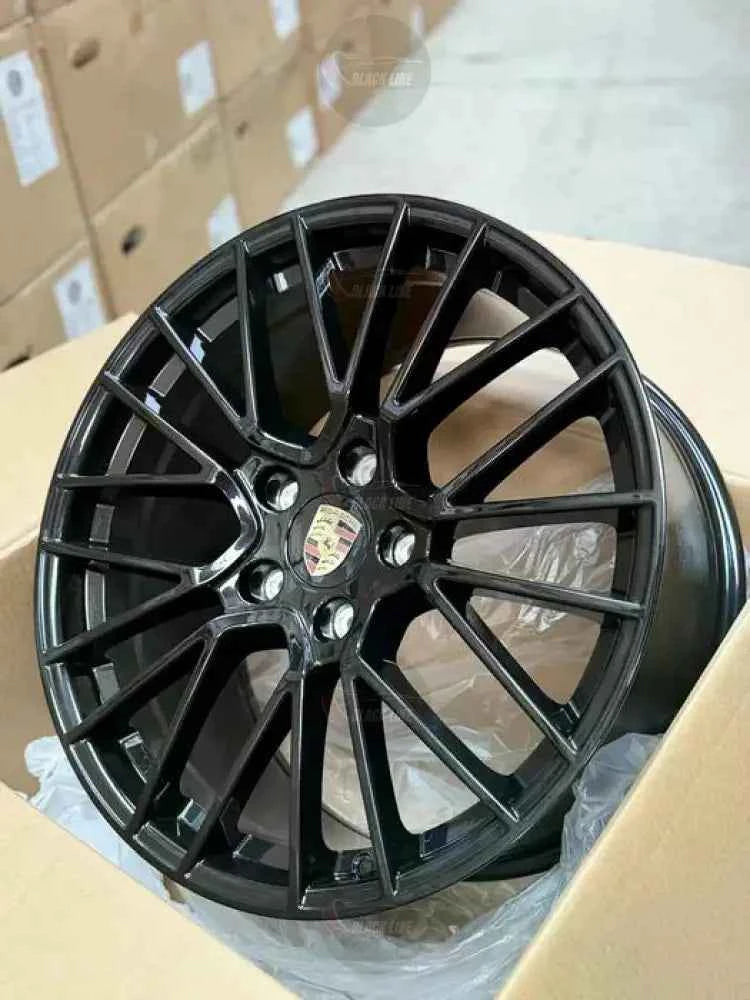 Llantas Deportivas Estilo Porsche Multirradio Fino – Negro