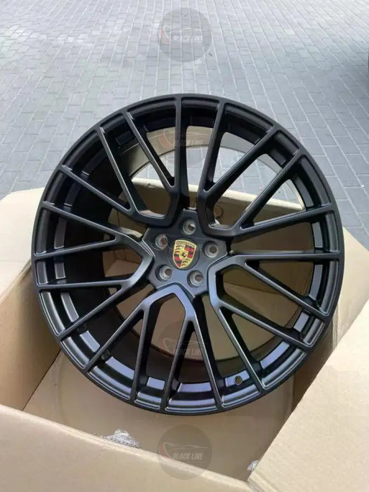 Llantas Deportivas Estilo Porsche Multirradio Fino – Negro