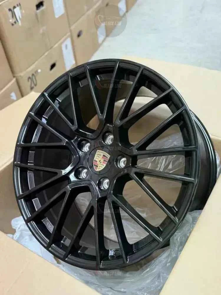 Llantas Deportivas Estilo Porsche Multirradio Fino – Negro