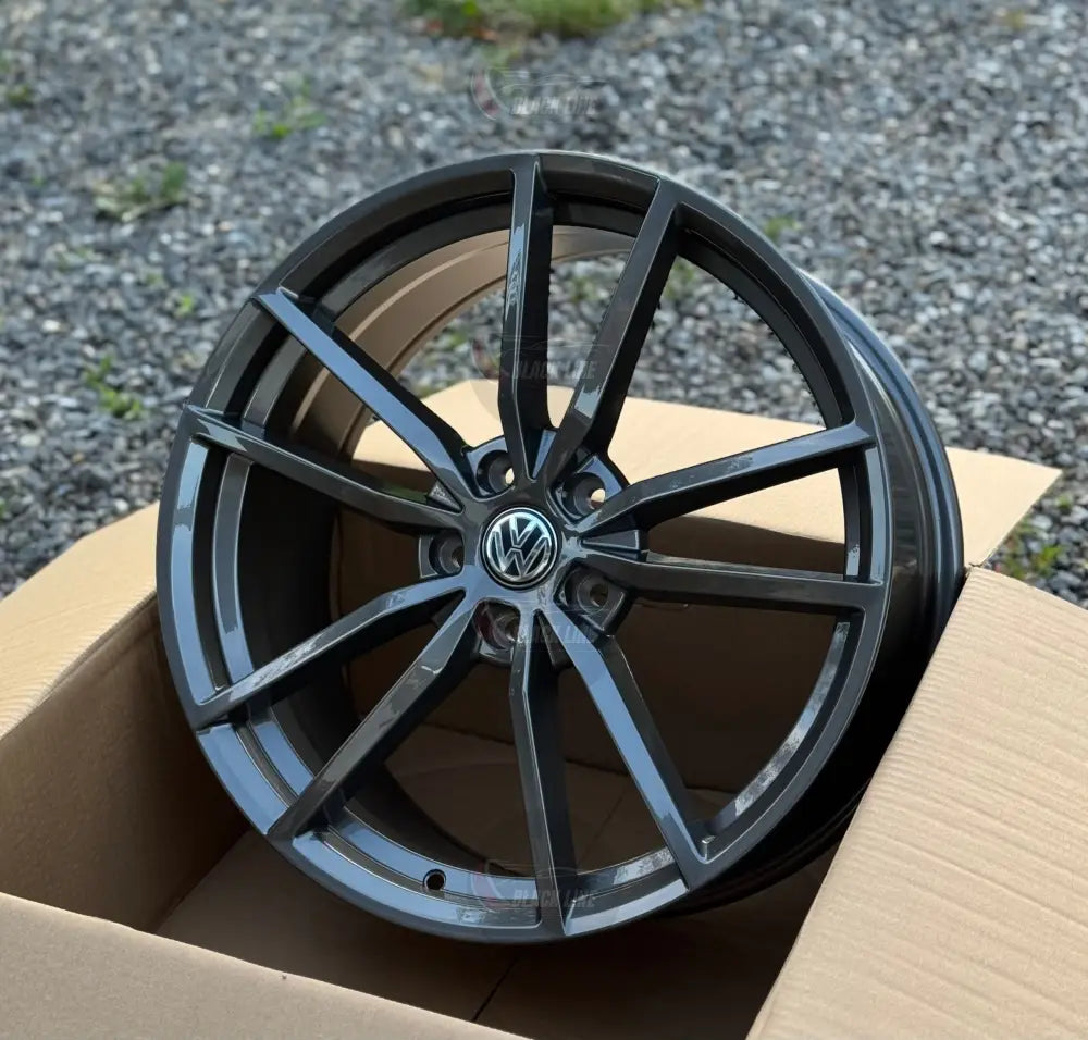 Llantas Deportivas Estilo Volkswagen de Diez Radios – Gris Grafito