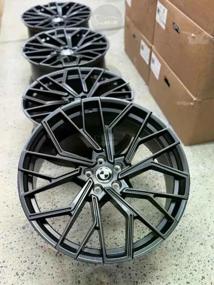Llantas Deportivas Estilo Volkswagen Multirradio Geométrico – Gris Grafito