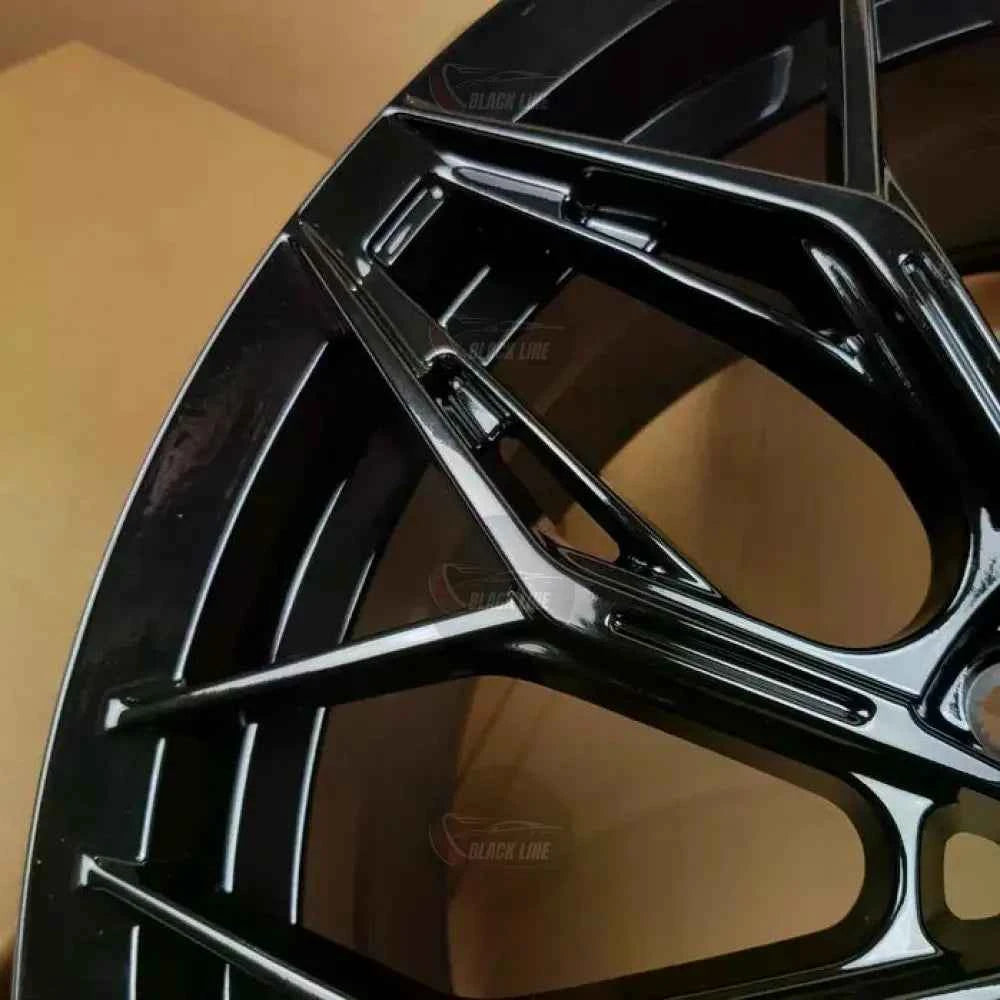 Llantas Deportivas Estilo Volkswagen Multirradio Ramificado – Negro