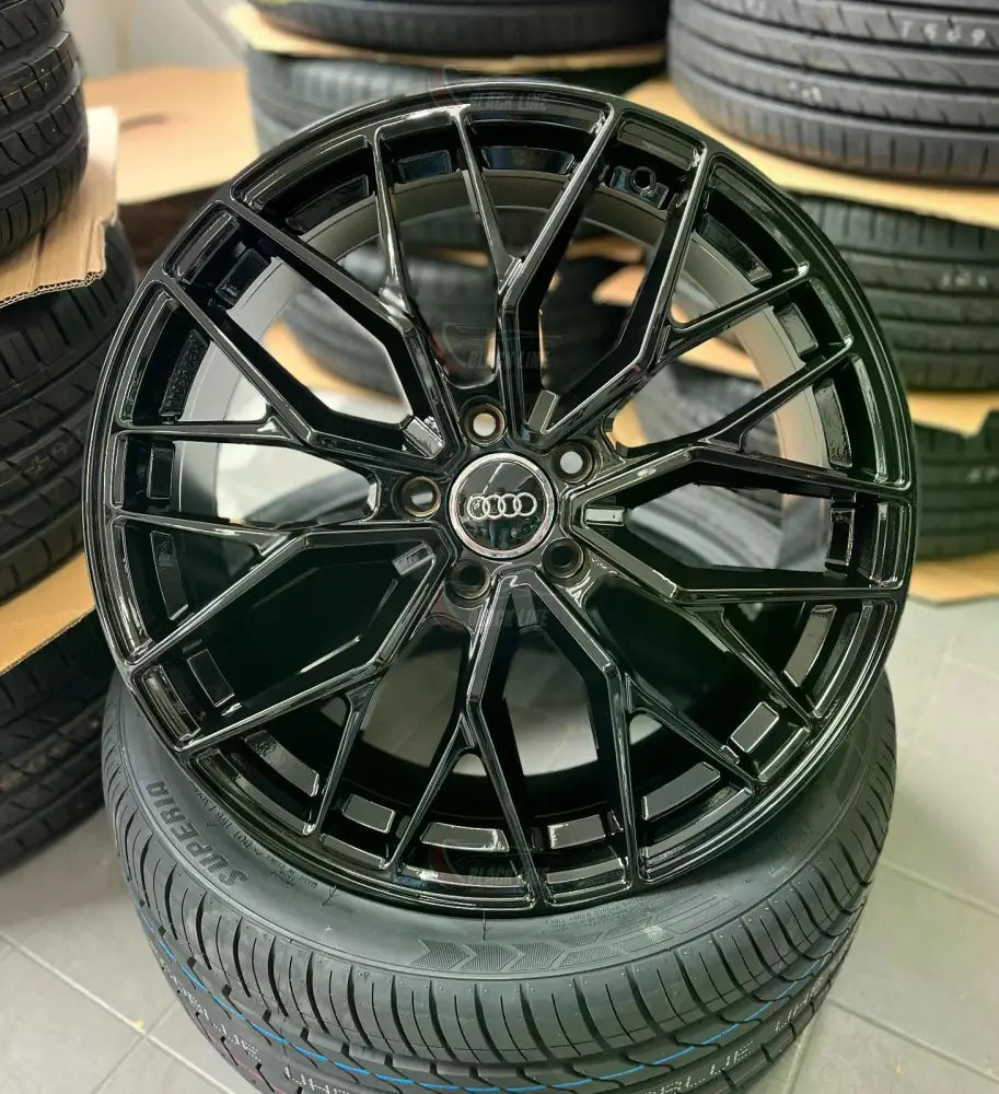 Llantas Deportivas Multirradio Geométrico – Negro