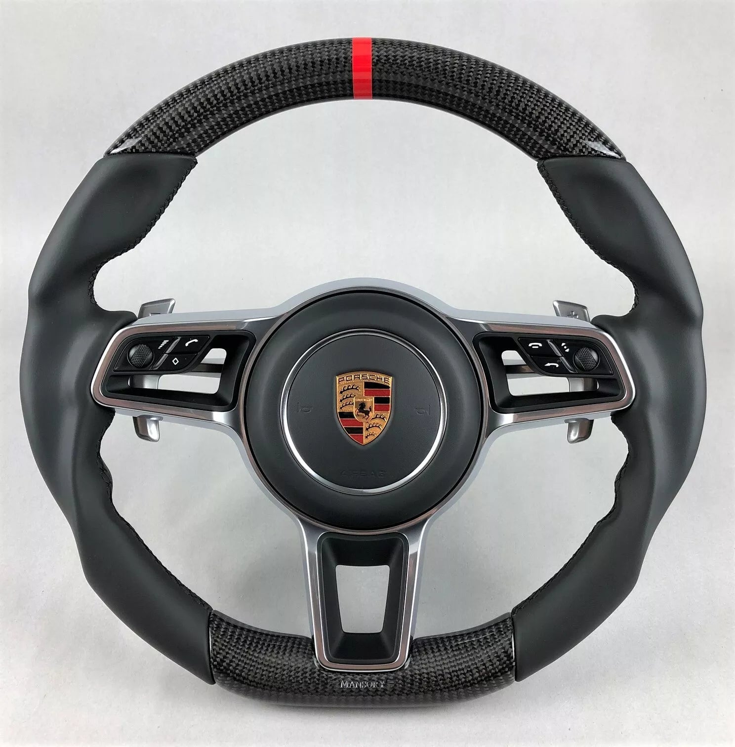 Volante Porsche – Carbono y Cuero