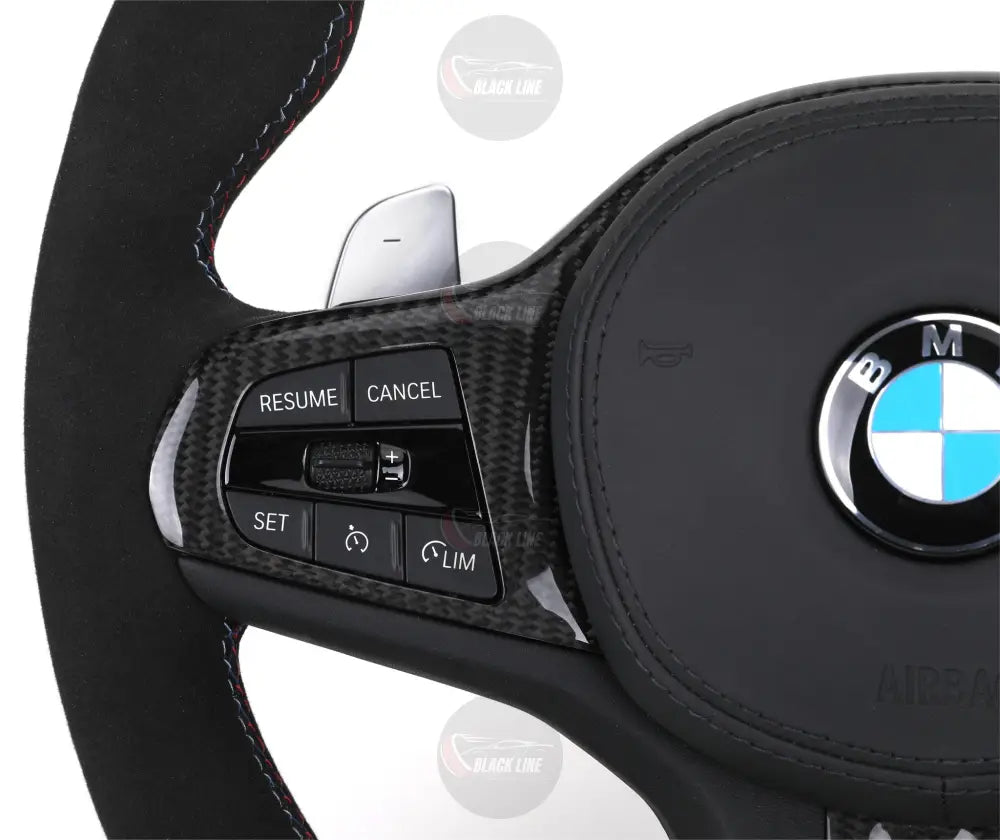 Volante BMW M deportivo en cuero Alcántara y fibra de carbono con airbag incluido