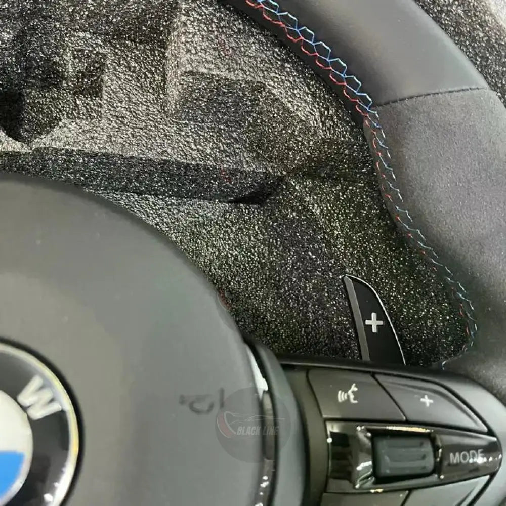 Volante BMW M Performance en Cuero Negro con Levas Botones M1/M2 y Multifunción