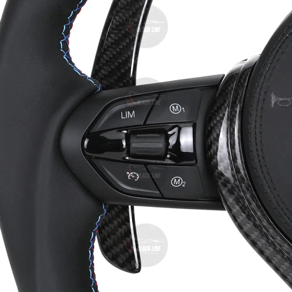 Volante BMW M Performance en Fibra de Carbono y Alcantara con Levas M1/M2 y Race Display