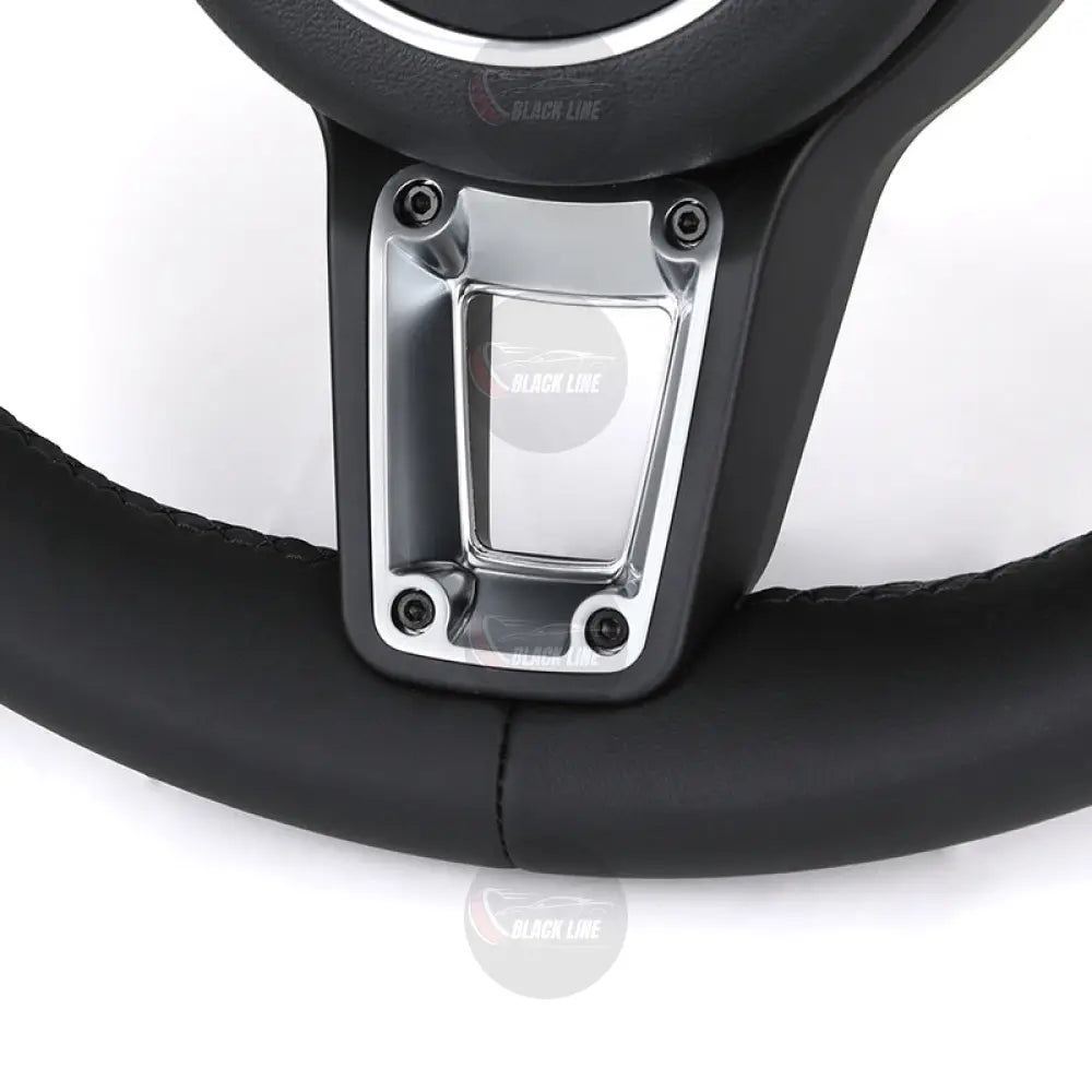 Volante Deportivo Porsche de Cuero Negro con Mandos Multifunción Levas de Cambio y Airbag Incluido