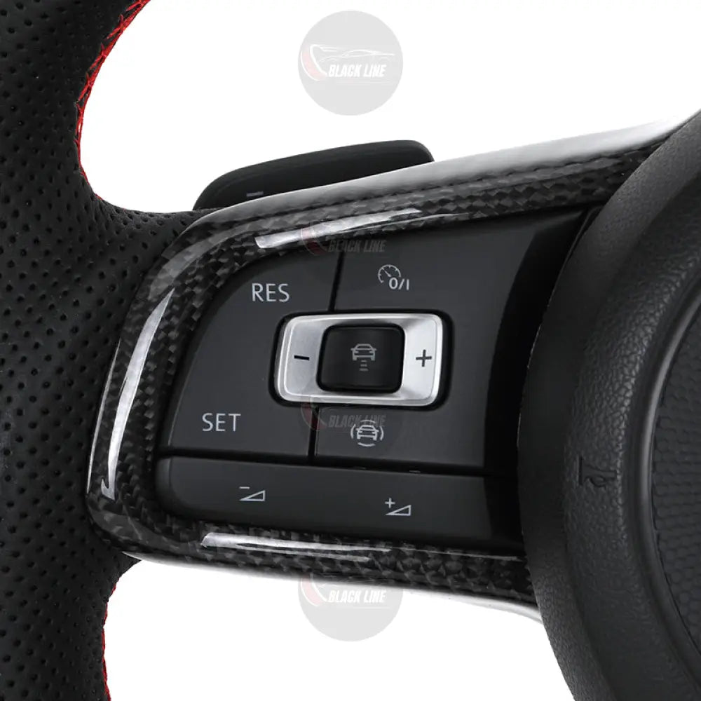 Volante Volkswagen R en Carbono y Alcantara | Levas + Multifunción